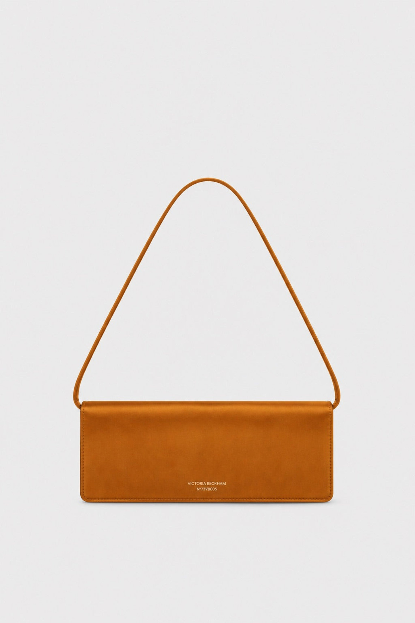 Dorian East West Clutch Bronze Satin