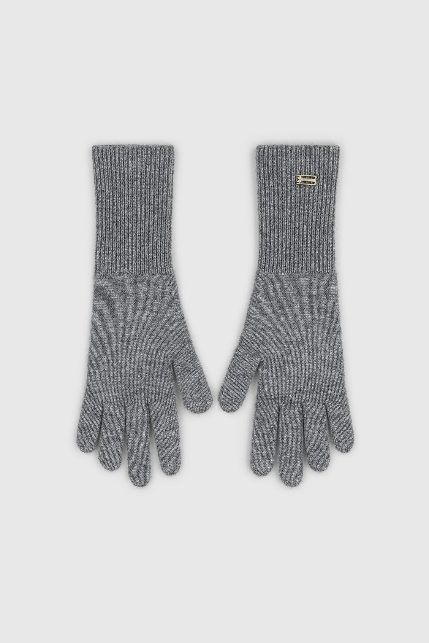 Gloves In Mid Grey