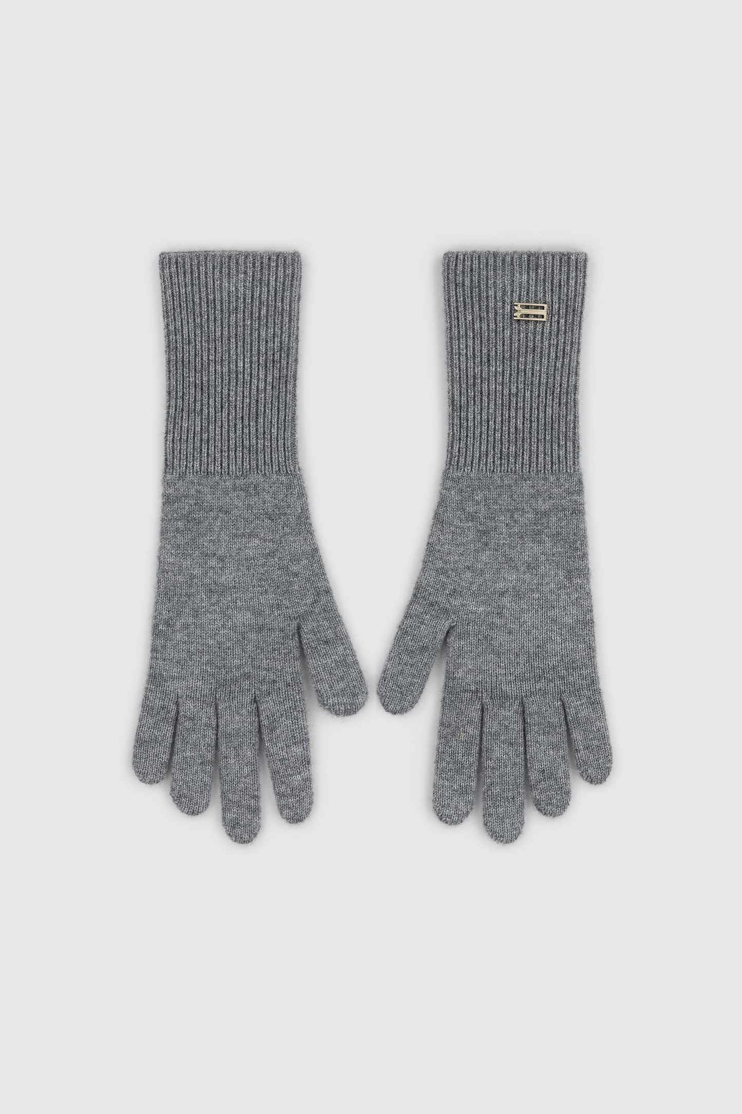 Gloves In Mid Grey