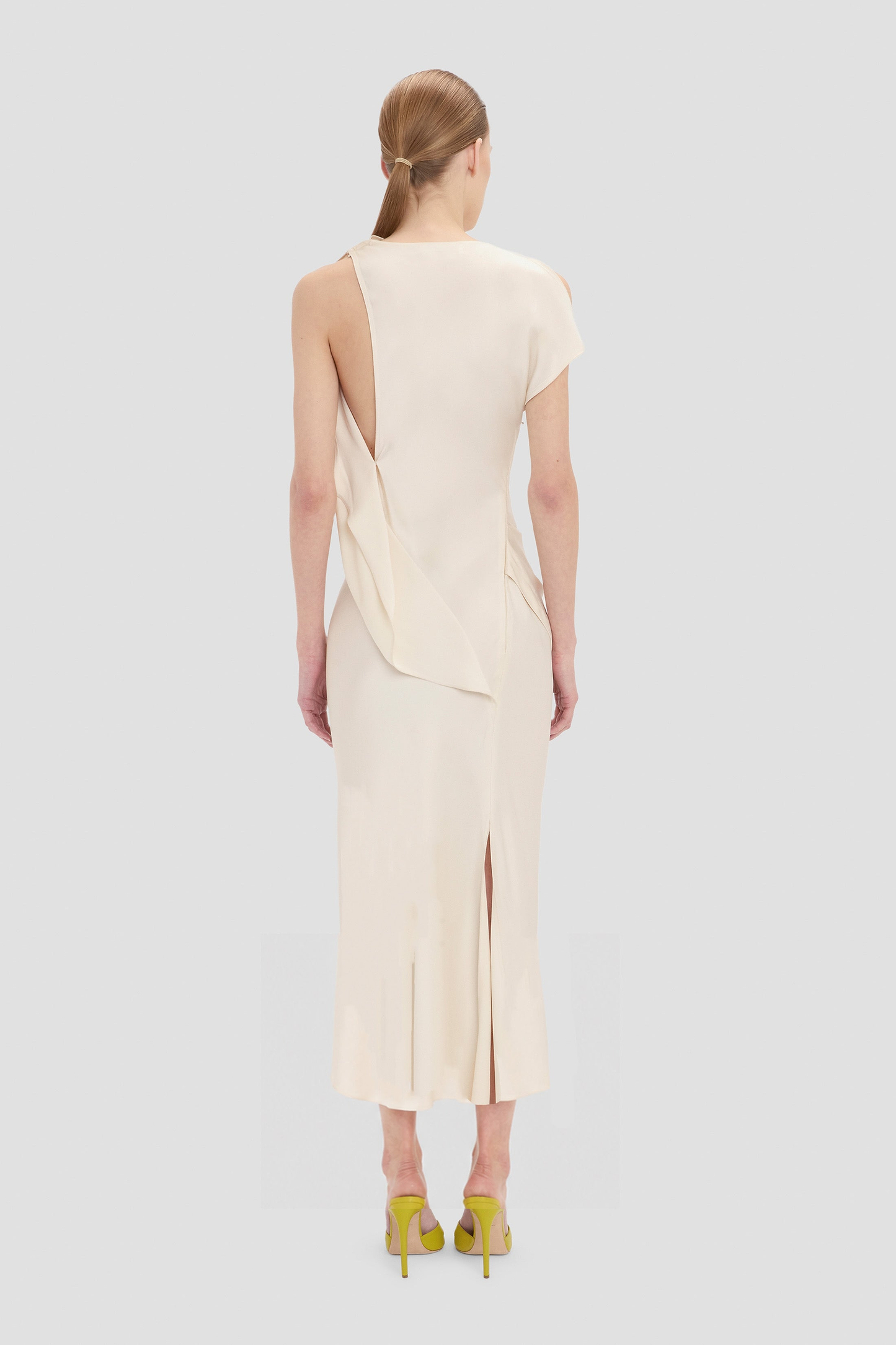 Kyra Midi Dress In Ivory