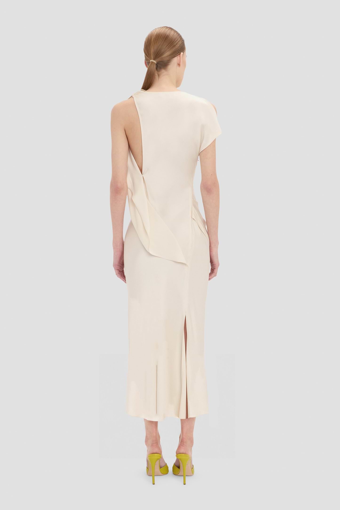Kyra Midi Dress In Ivory