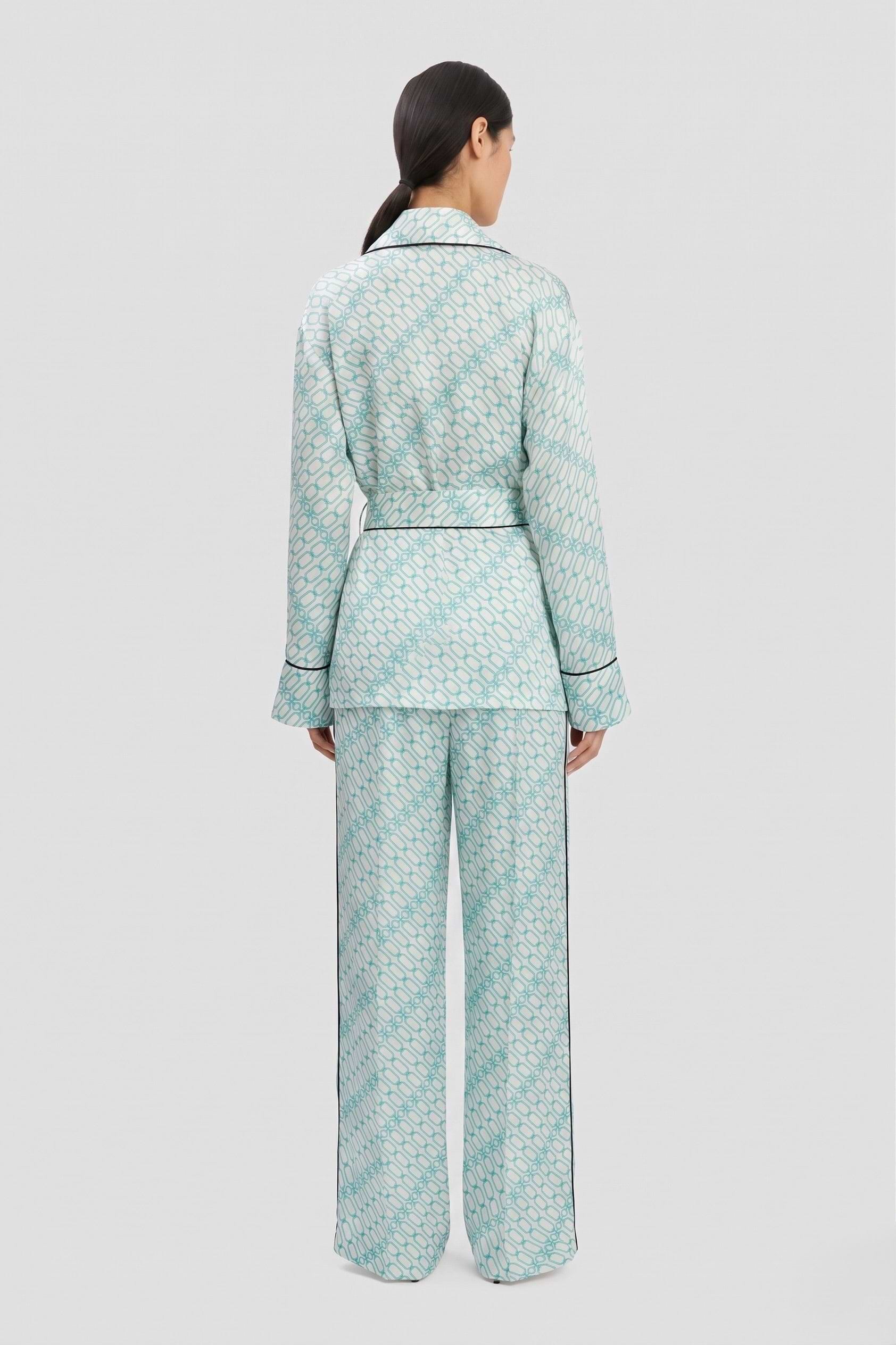 Alba Blouse In Portofino Print