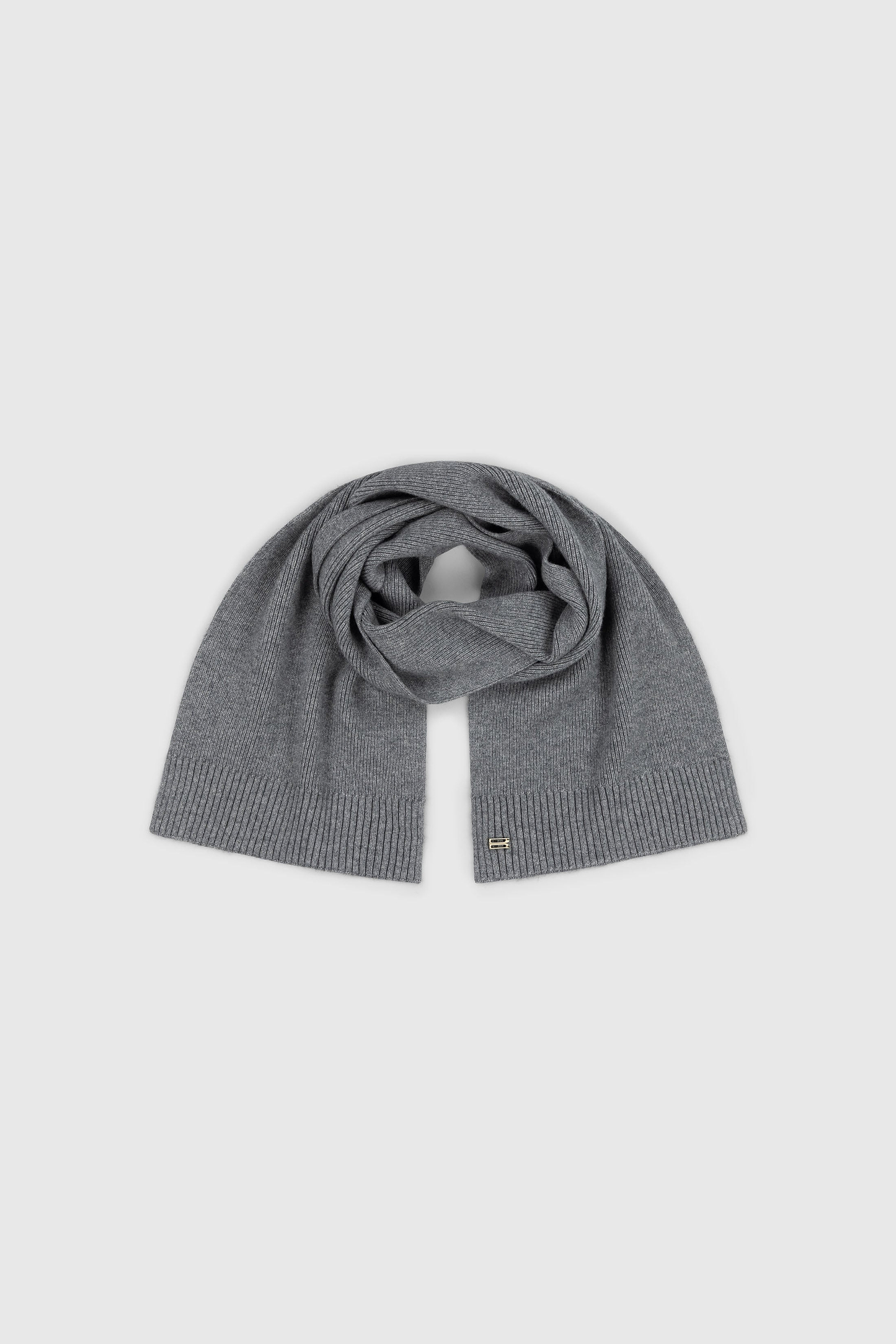 Scarf In Mid Grey