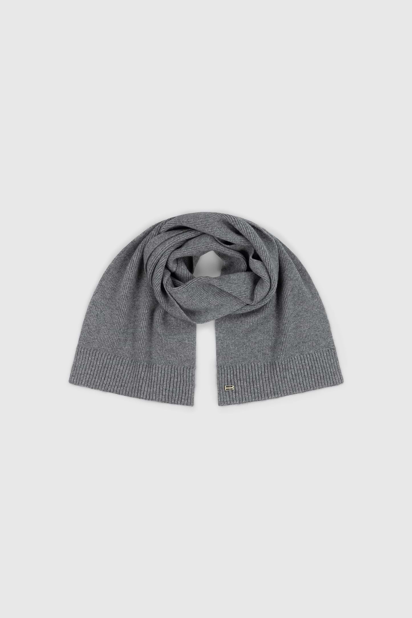 Scarf In Mid Grey