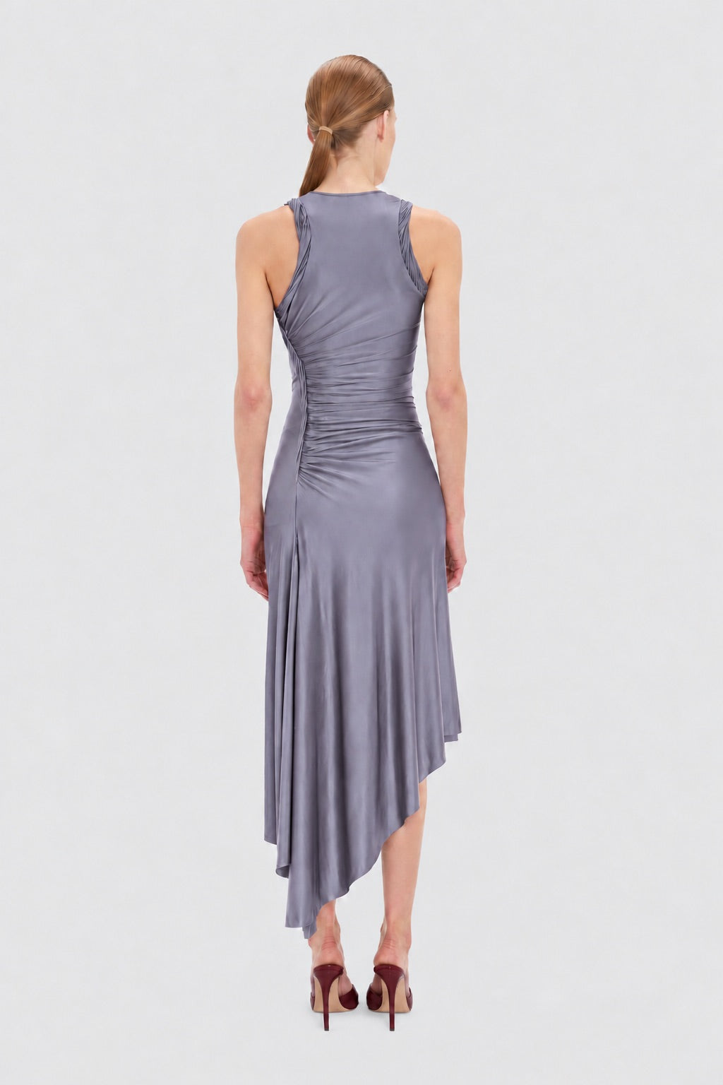 Sylvie Midi Dress In Lilac