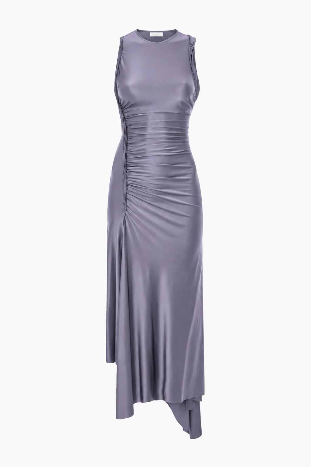 Sylvie Midi Dress In Lilac