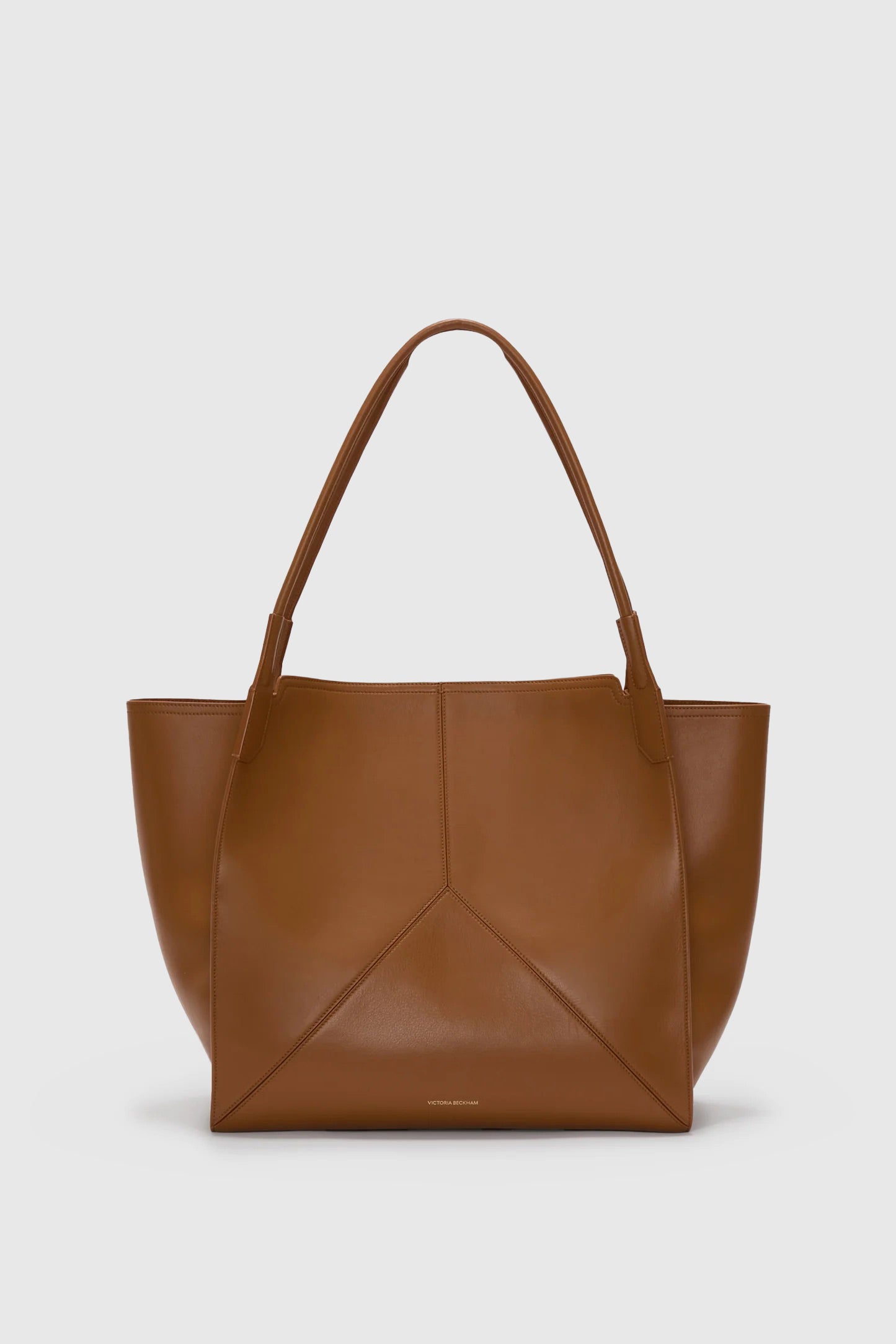 Victoria Tote Large Tan Soft Calf Leather