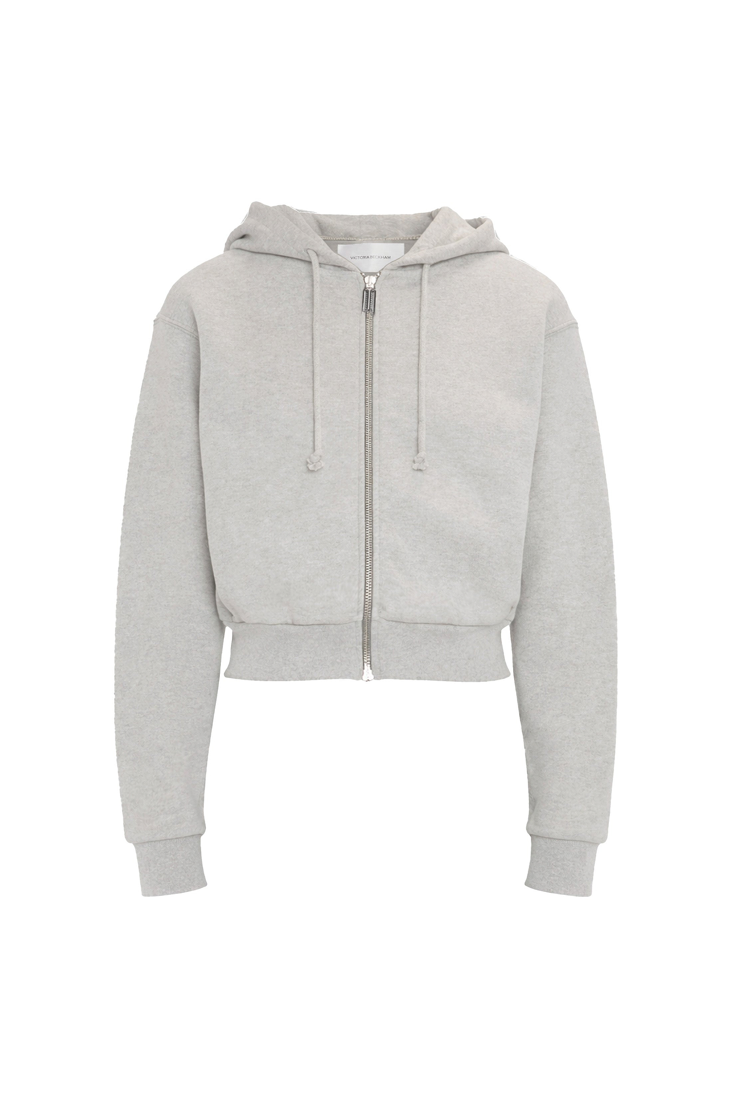 Full Zip Hoodie In Grey Marl