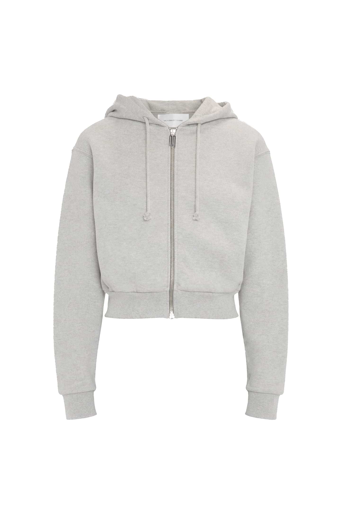 Full Zip Hoodie In Grey Marl