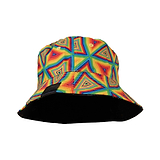 Color Spiral Reversible Bucket Hat