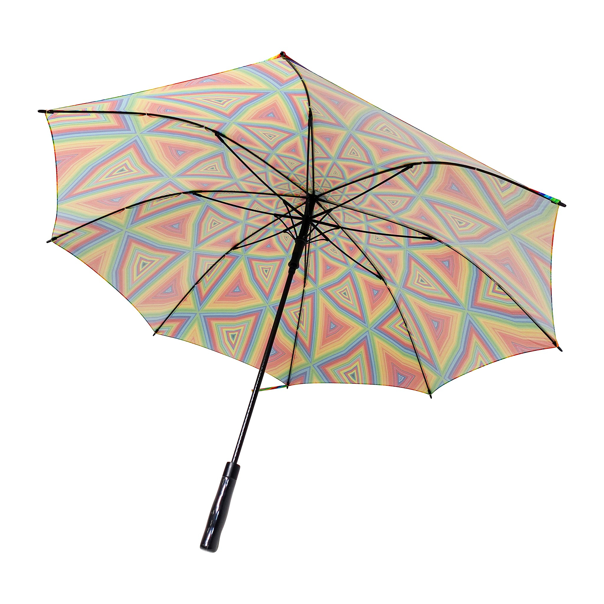 Color Spiral Large Umbrella