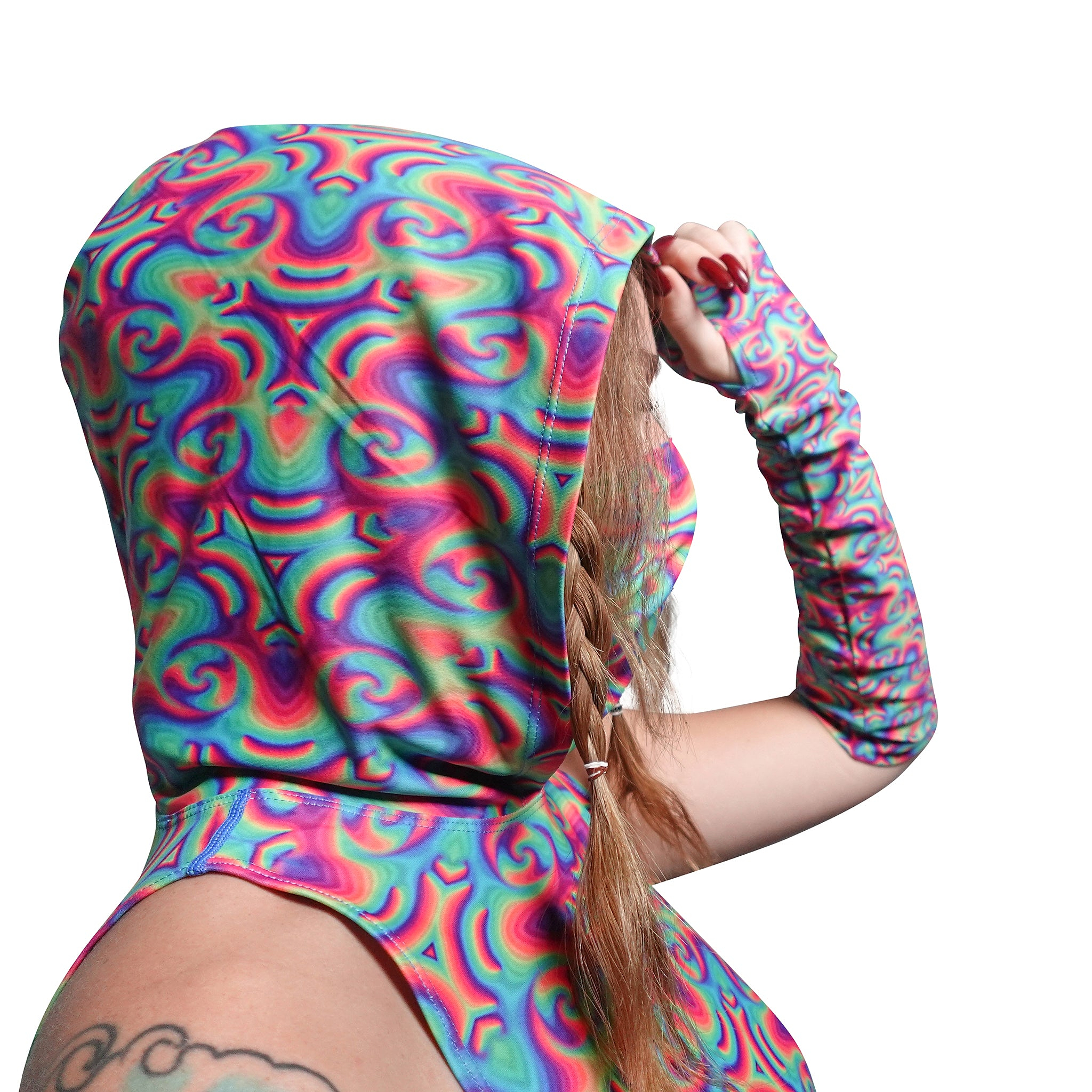 The Steve Hooded Mask Top (wholesale)