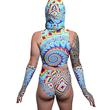 Third Eye Vortex Hooded Mask Top (wholesale)