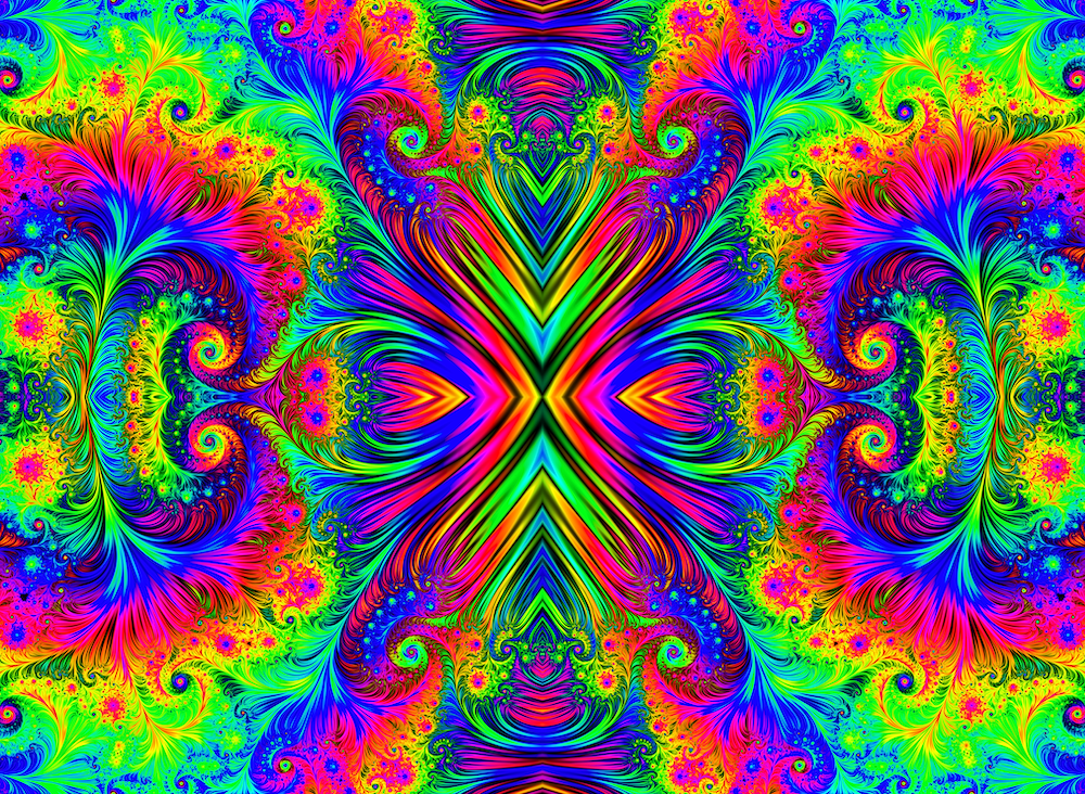 Psychedelic Pour House Colorizer Frame Art Pack Bundle