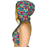 The Steve Hooded Mask Top