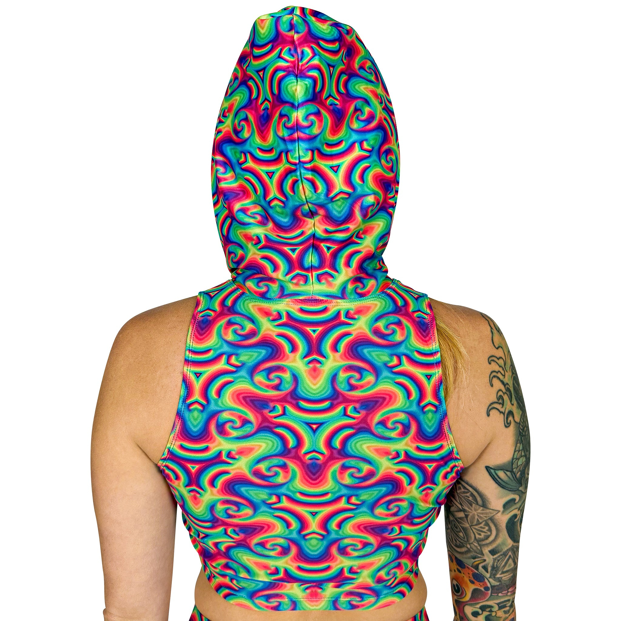 The Steve Hooded Mask Top