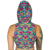 The Steve Hooded Mask Top