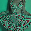 Color Spiral Heart Ring Dress