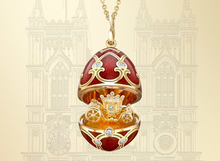 Coronation Egg Pendant 2