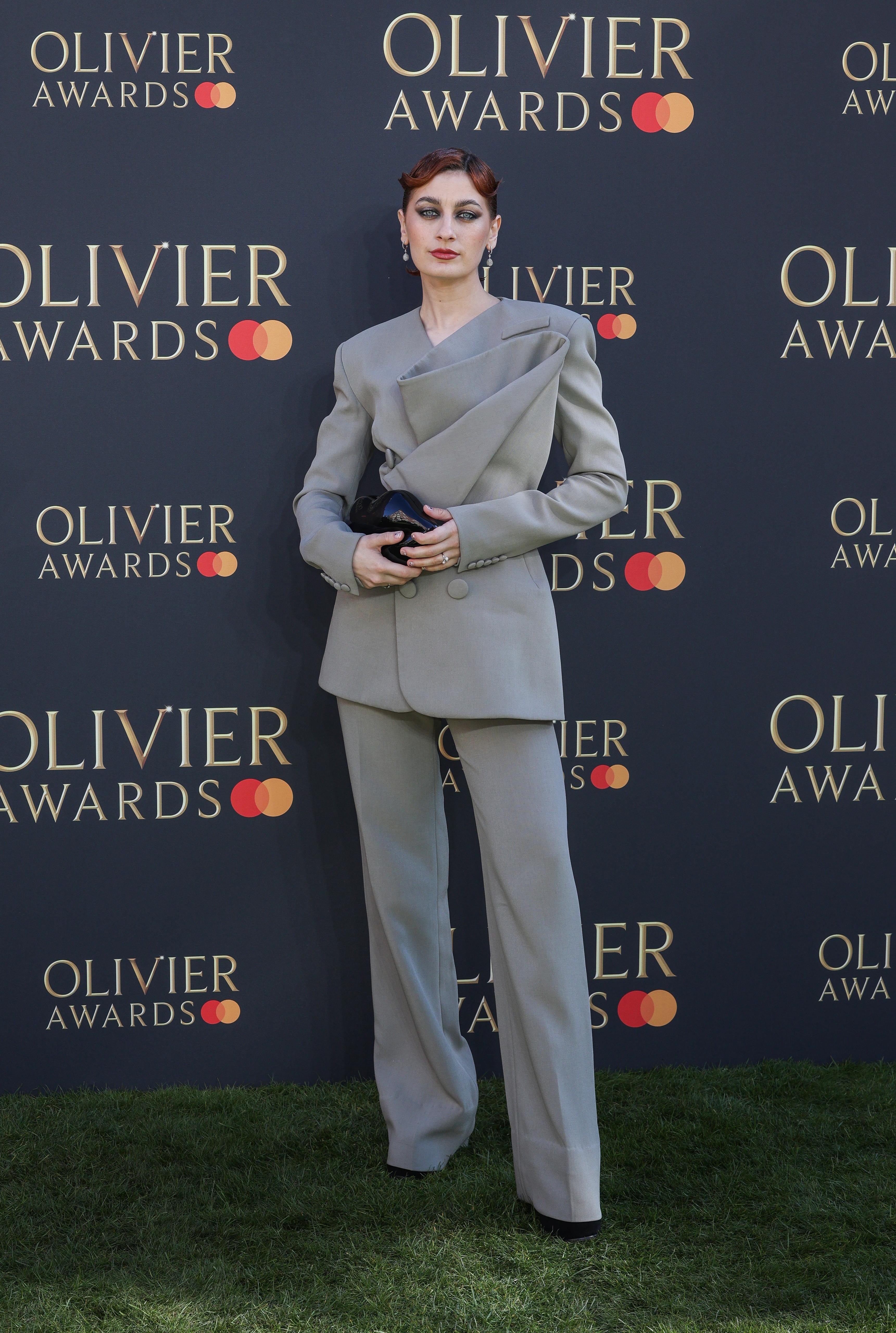 Georgie Buckland wears Fabergé at The Olivier Awards