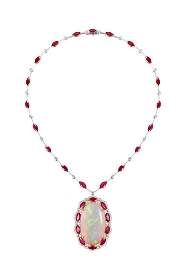 Avantika wears Fabergé to the premiere of the film Tarot
