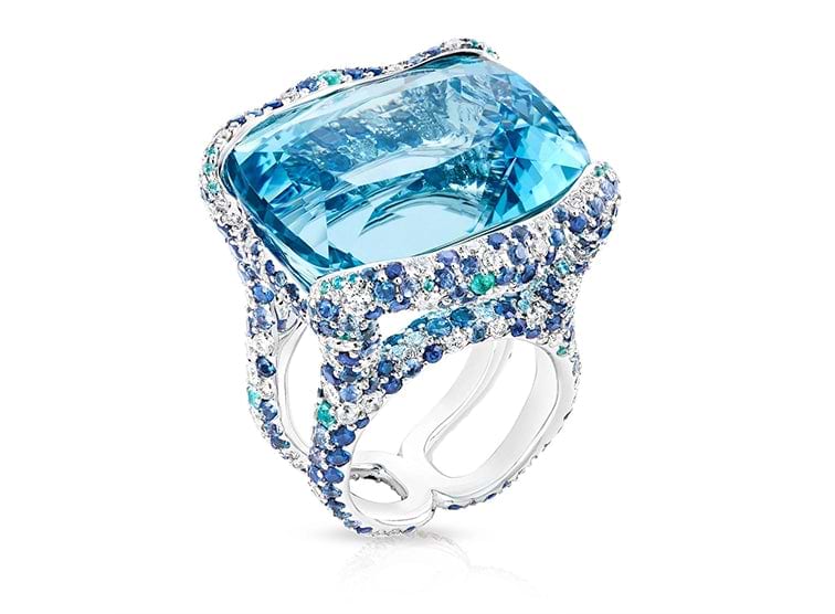 庆祝三月诞生石海蓝宝石31033_FABERGÉ