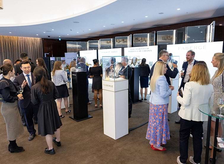 Savills Summer Showcase in partnership with Fabergé and Gemfields