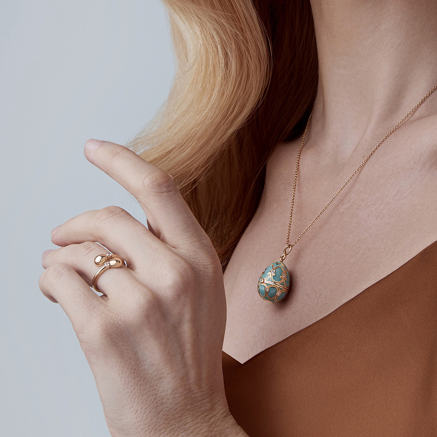 Fabergé Heritage Enamel Egg Pendant