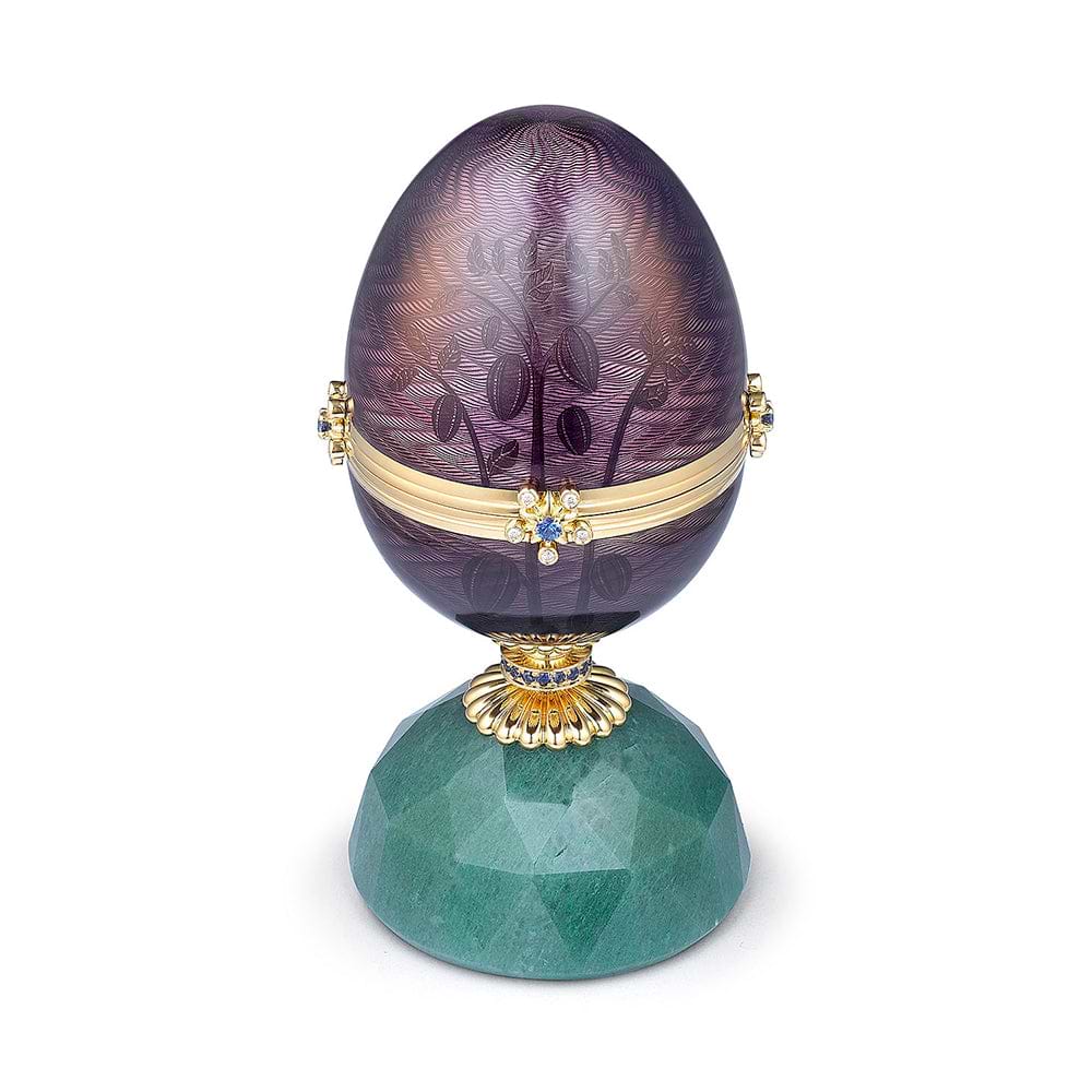 Fabergé Heritage Limited-Edition Amazon Egg Objet with Poison Dart Frog Surprise
