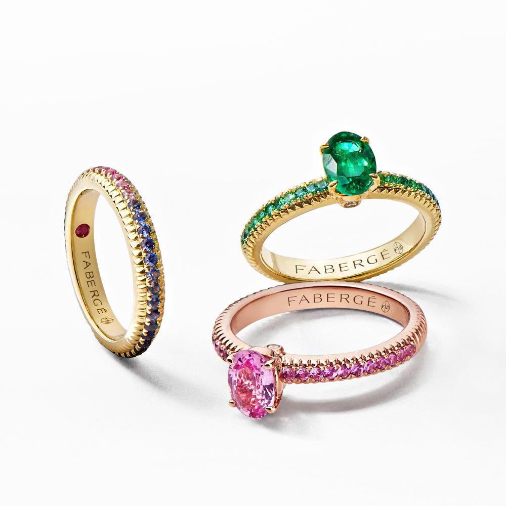 Colours of Love Rings
