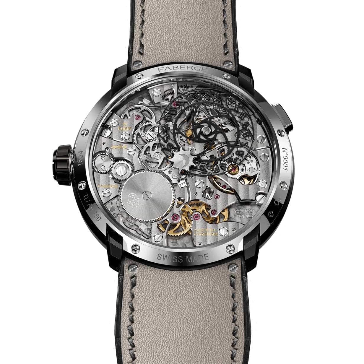 FABERGÉ WATCH – FABERGÉ VISIONNAIRE DTZ 18 KARAT ROSE GOLD WATCH