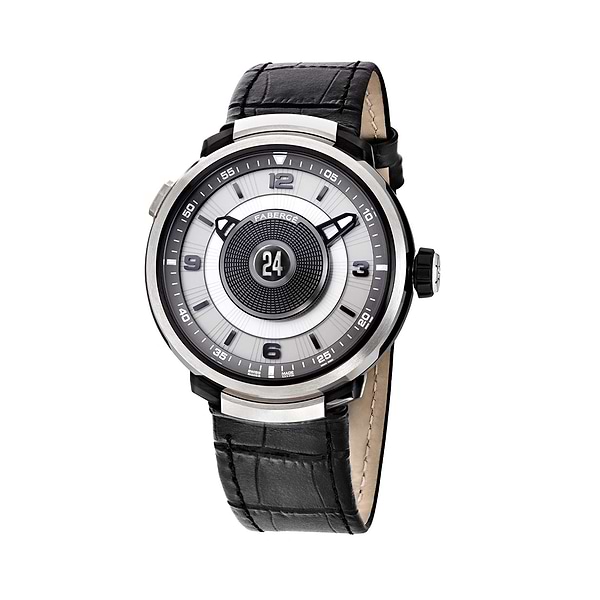 FABERGÉ WATCH – FABERGÉ VISIONNAIRE DTZ 18 KARAT WHITE GOLD WATCH
