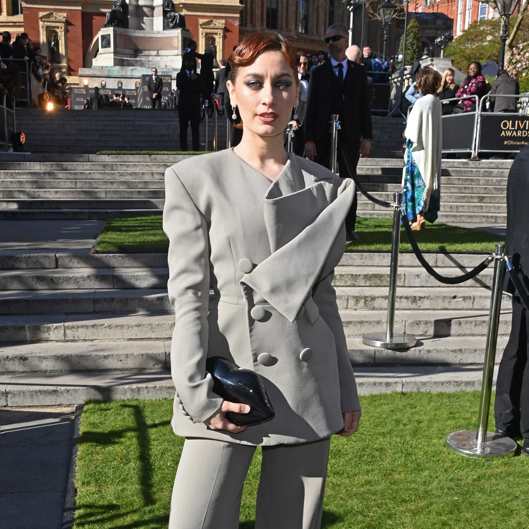 Georgie Buckland wears Fabergé at The Olivier Awards