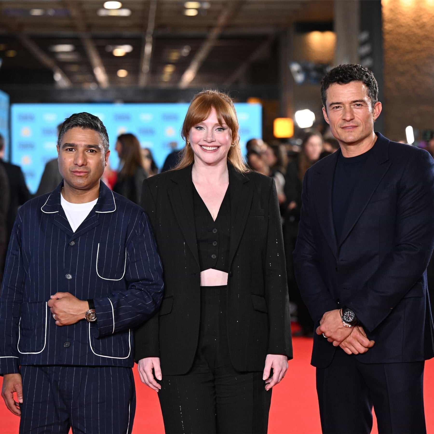 Nick Mohammed wears Fabergé at ‘Deep Cover’ World Premiere