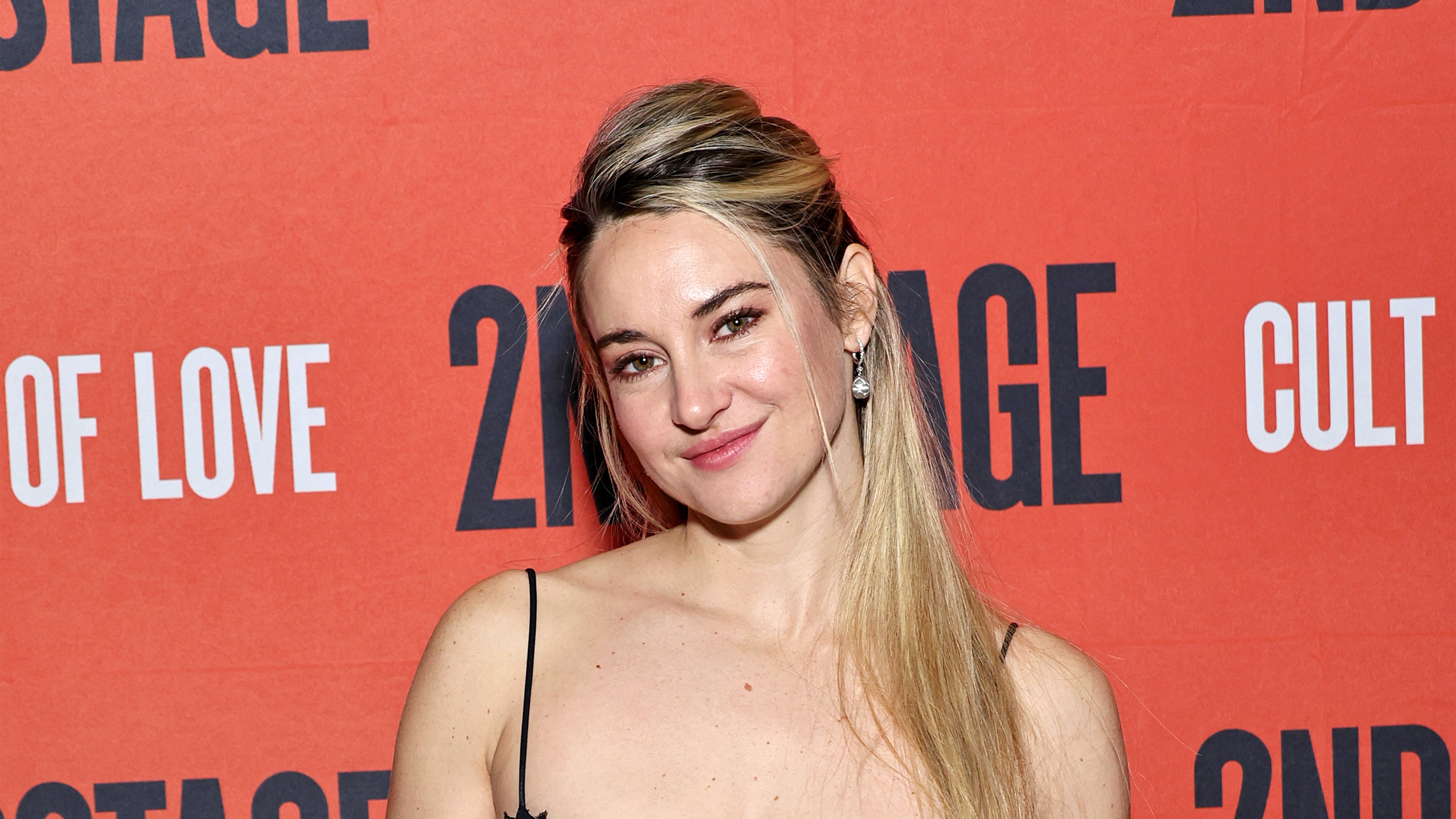 Shailene Woodley wears Fabergé to Broadway Opening of "Cult Of Love"