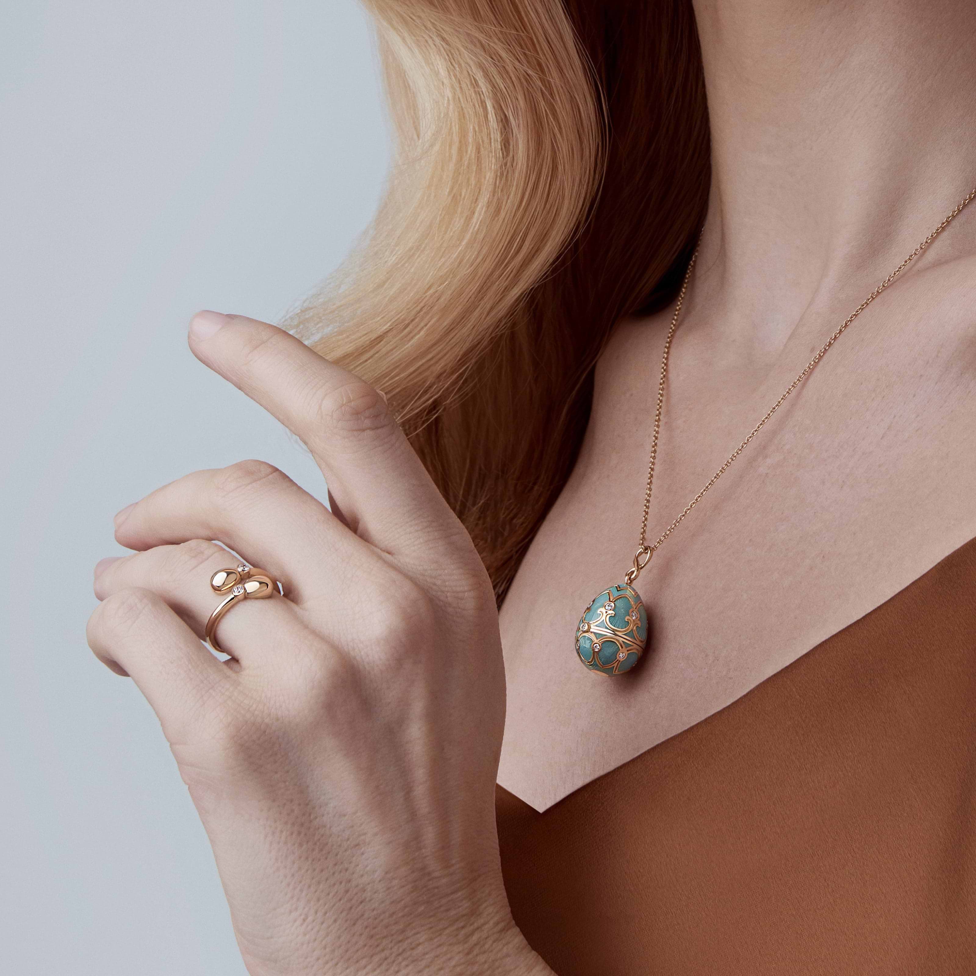 Fabergé Heritage Enamel Egg Pendant