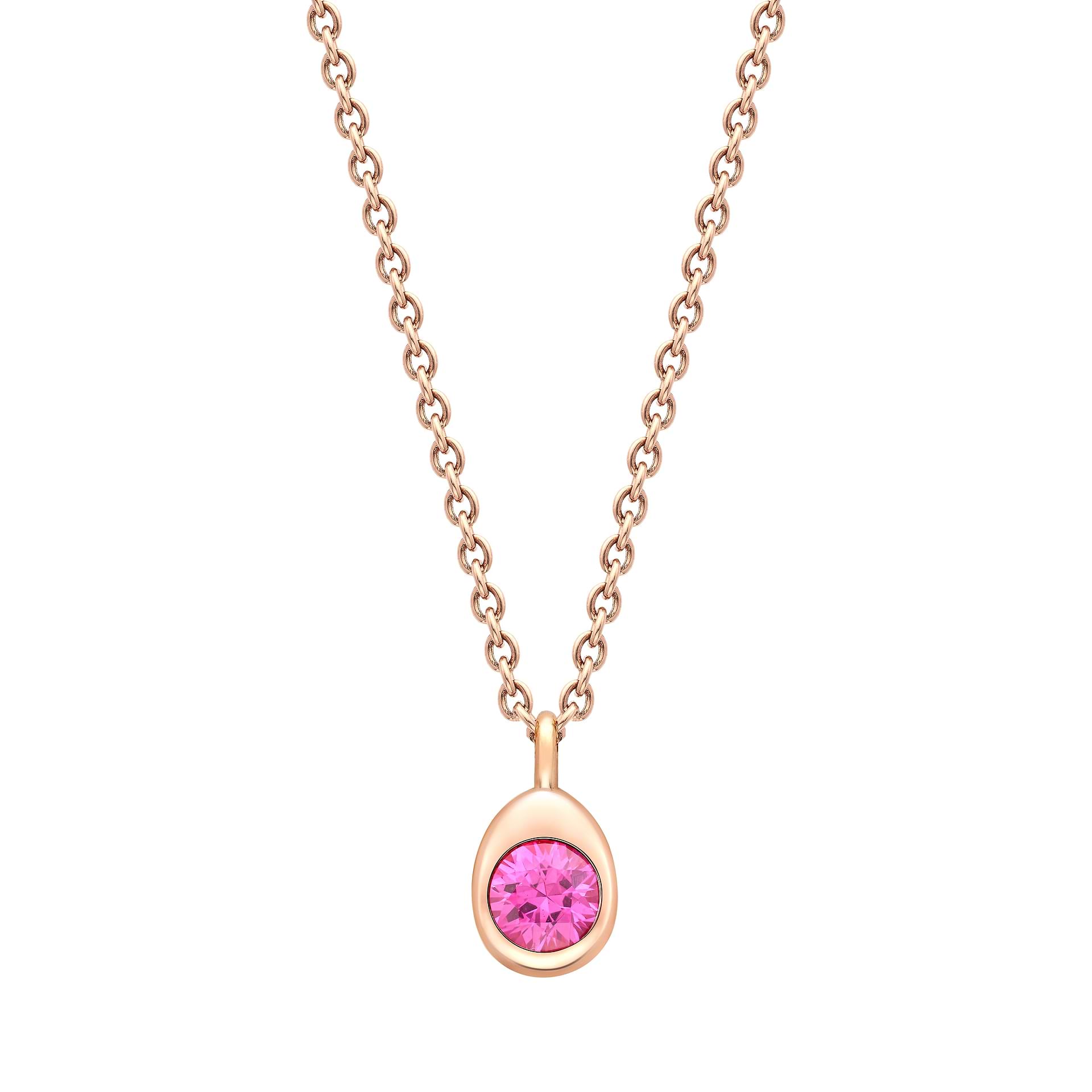 Pink Sapphire Pendant