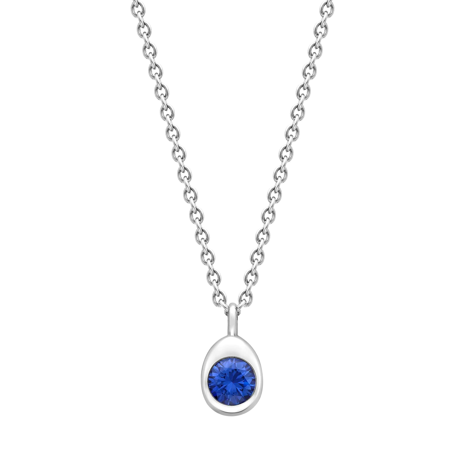 Blue Sapphire Pendant