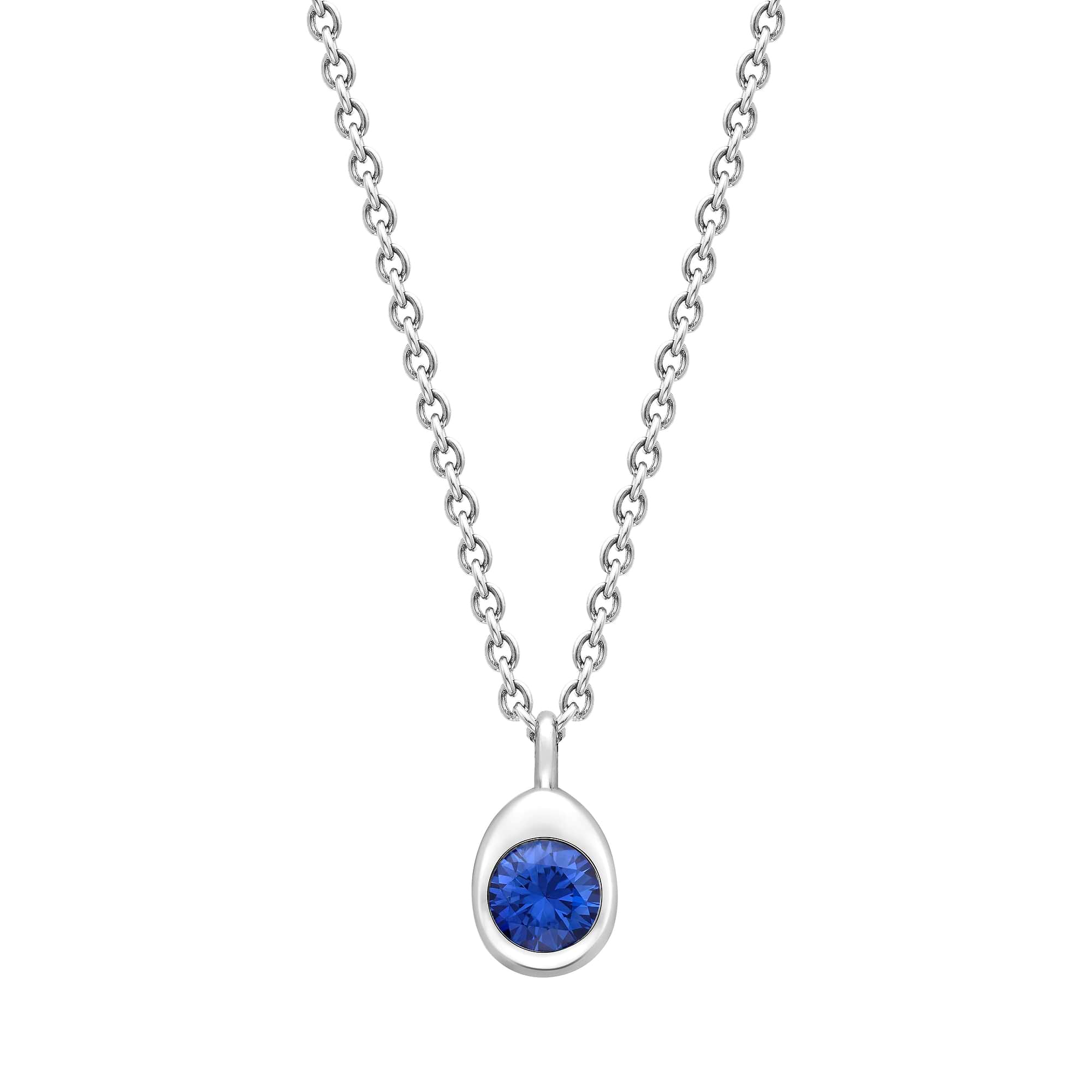 Blue Sapphire Pendant