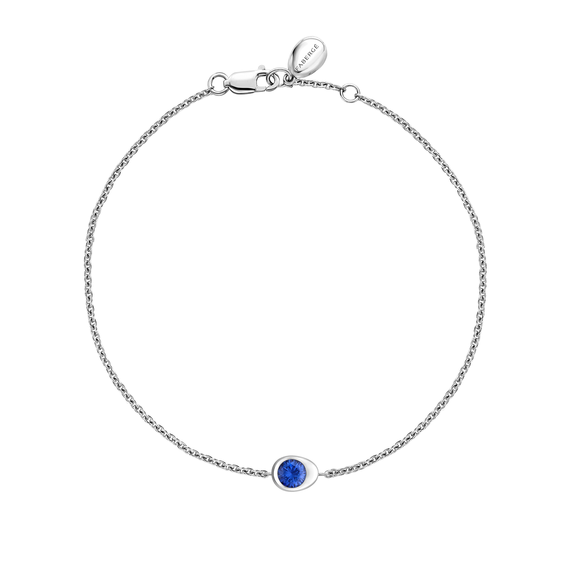 Sapphire Chain Bracelet