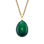 Fabergé pendant on a white background