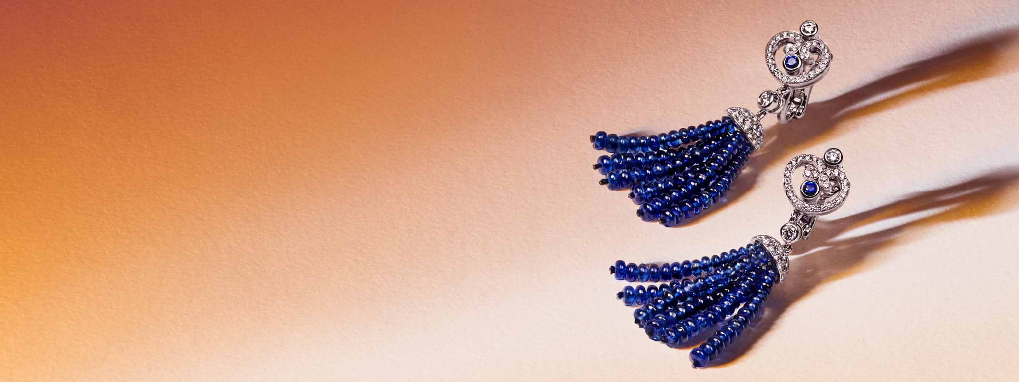 Blue Sapphire Earrings