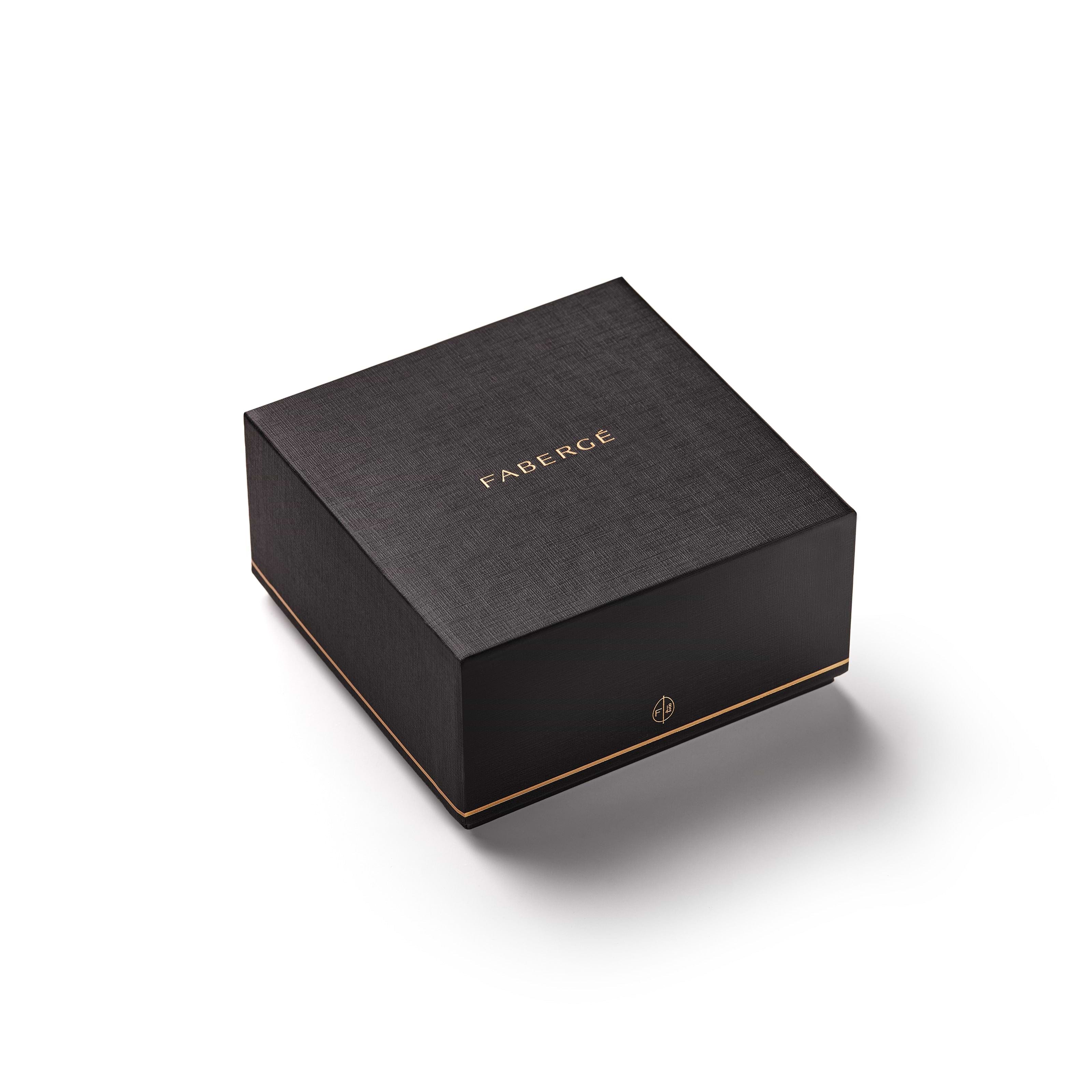 Fabergé Heritage Yellow Gold Diamond Wild Rose Egg Pendant | Fabergé