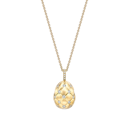 Brushed Heart Surprise Yellow Gold Locket