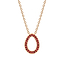 Ruby Sasha Egg Pendant