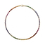 Rose Gold Rainbow Multicoloured Gemstone Necklace | Fabergé