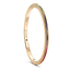 Rose Gold Rainbow Multicoloured Gemstone Hinged Fluted Bracelet | Fabergé