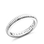 White Gold Fluted Ring I Fabergé
