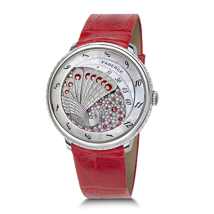 FABERGÉ WATCH – LADY COMPLIQUÉE PEACOCK RUBY WATCH