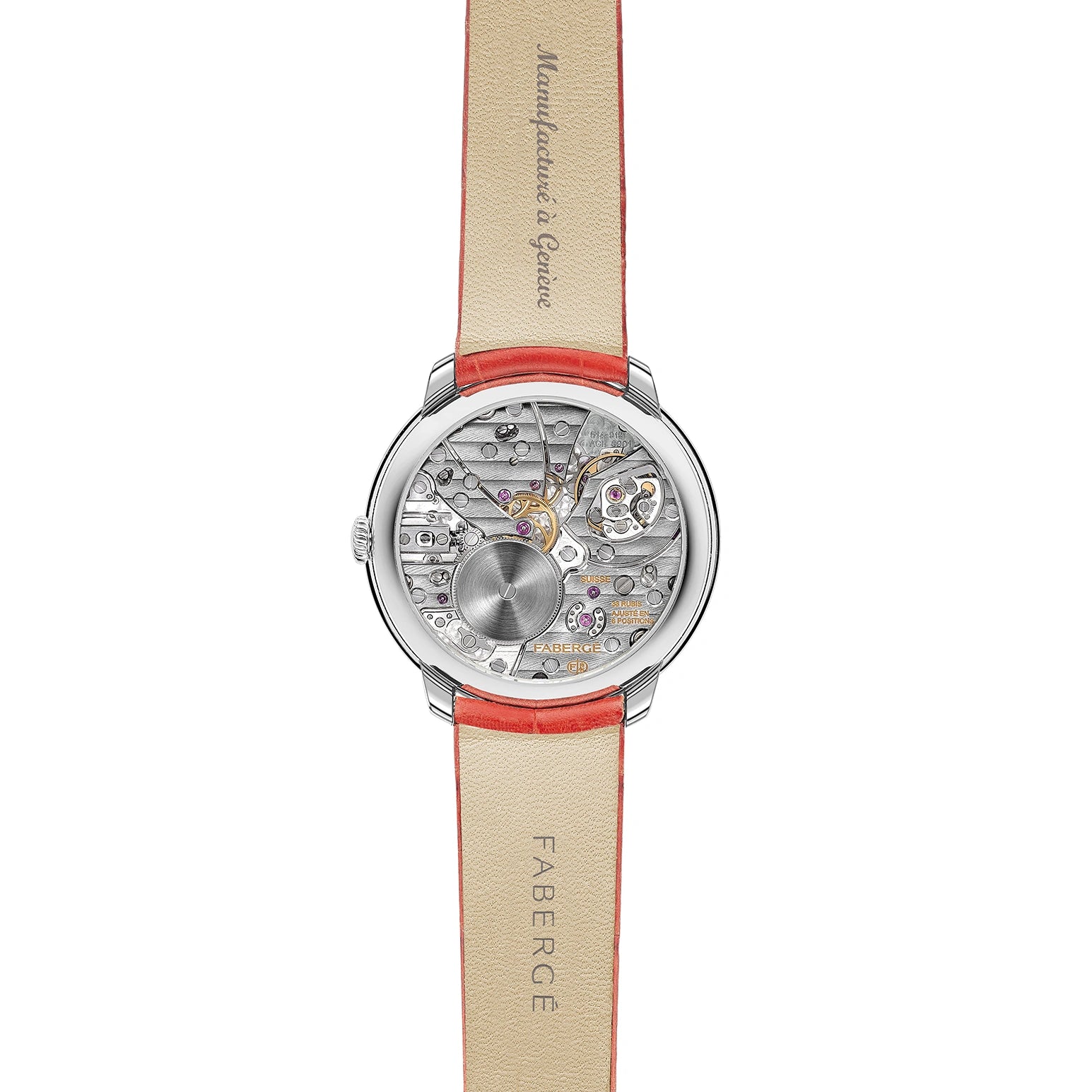 FABERGÉ WATCH – LADY COMPLIQUÉE PEACOCK RUBY WATCH 2